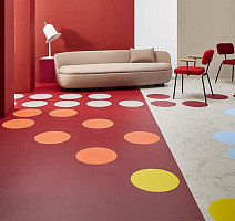 Forbo Allura Material 63476DR7-63476DR5 burgundy фото 3 | FLOORDEALER